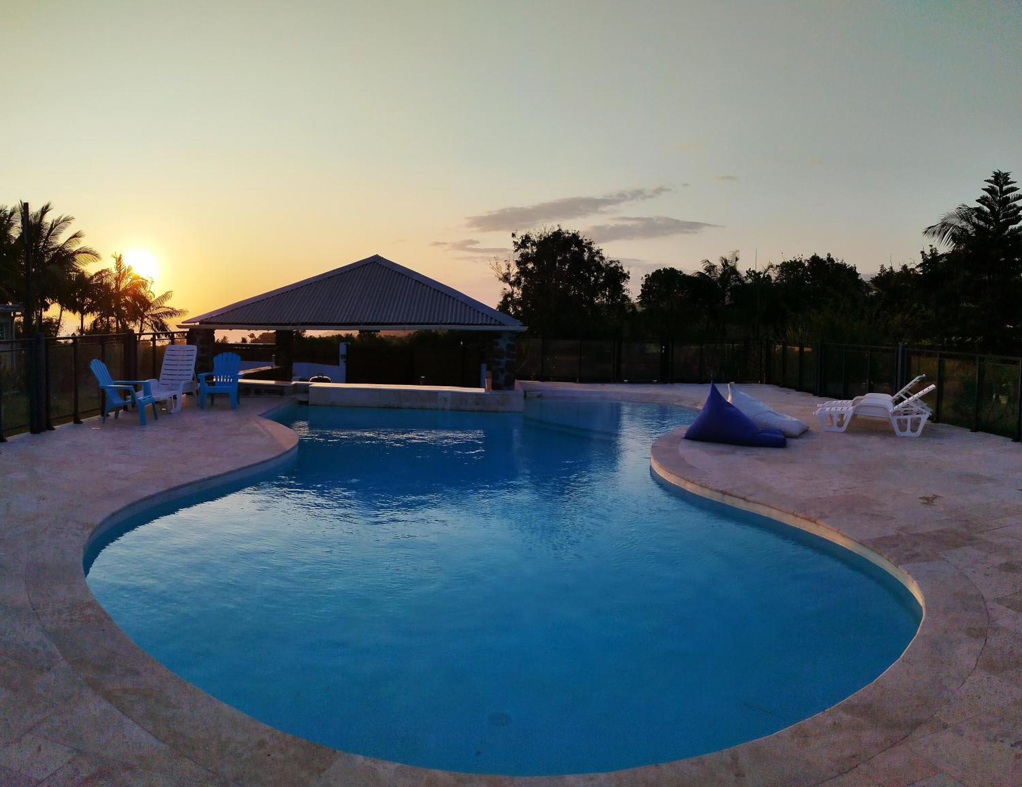 Maison Les Cocotiers De Plaiz'Anse Petite Île Exterior foto
